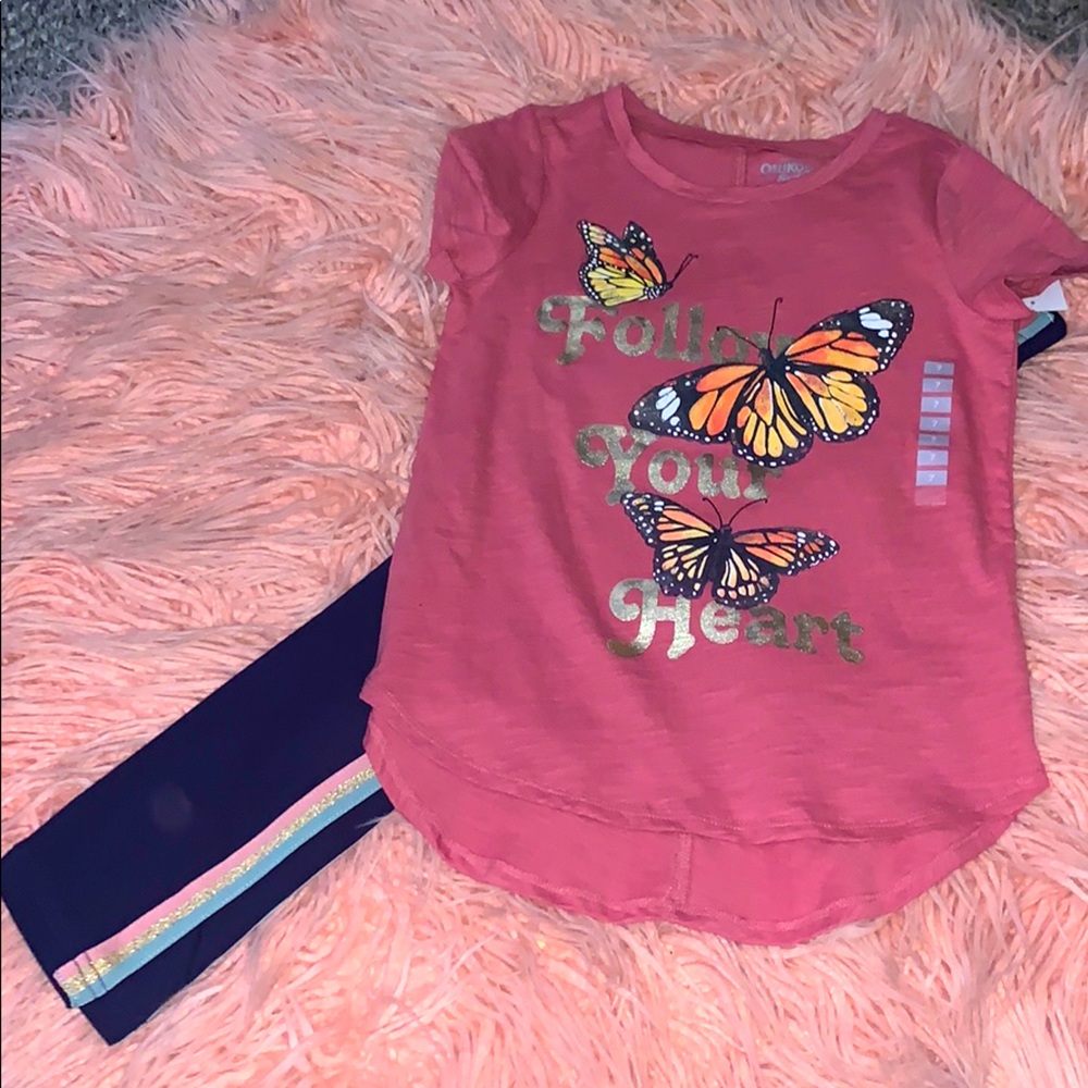 Girl’s matching outfit